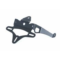 Support de plaque R&G avec optique fumé pour Kawasaki Vulcan 650 15-24