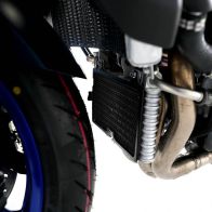 Grille de protection de radiateur d'huile aluminium noir R&G Yamaha MT-10 22-25