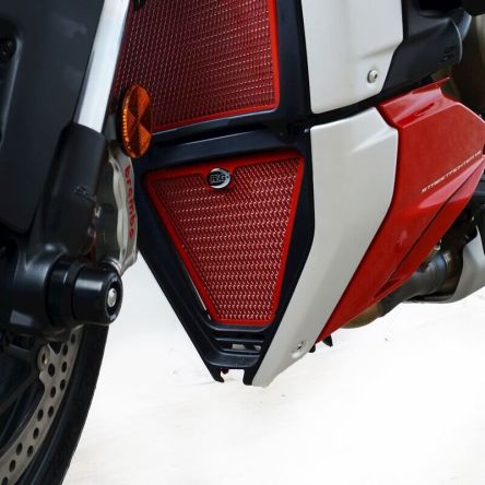Grille de protection de radiateur d'huile R&G OCG0038BK