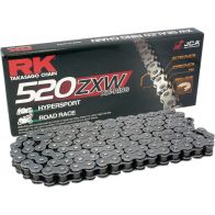 Chaine de transmission RK 520 ZXW XW-Ring couleur acier