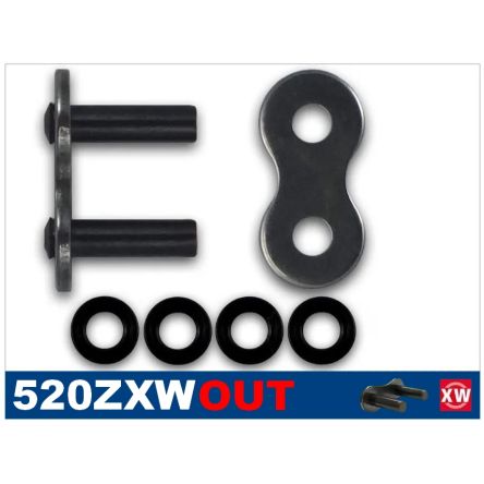 Attache à riveter OUT pour chaine RK 520 ZXW XW-Ring standard