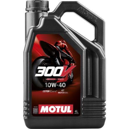 Huile moteur Motul 300V 4T 10W-40 4L