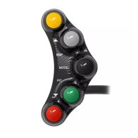 Commodo gauche racing Jetprime pour Honda CBR600RR 24-26 avec faisceau HRC