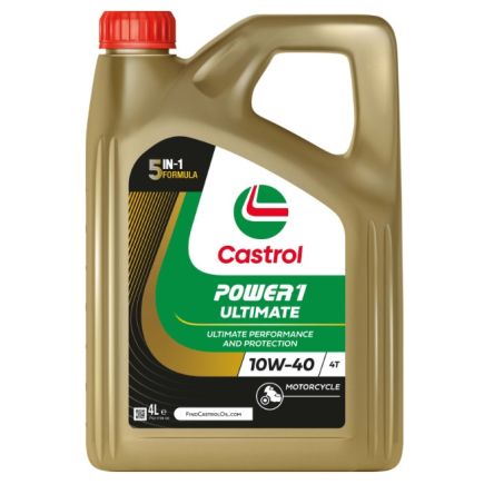 Huile moteur Castrol Power 1 Ultimate 4T 10W-40 4L
