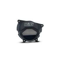Couvre-carter gauche (alternateur) R&G RACING PRO noir pour Kawasaki ZX-10R 11-26