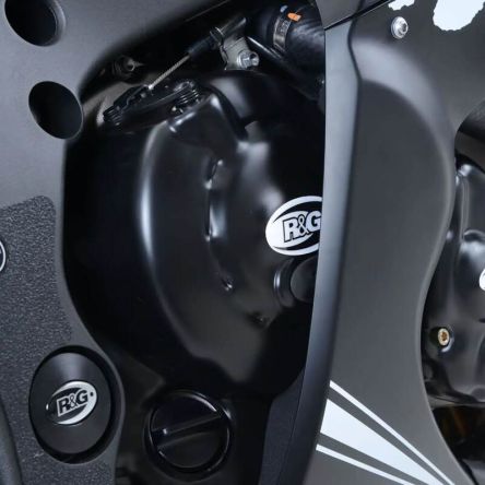 Couvre-carter droit (embrayage) R&G RACING PRO noir pour Kawasaki ZX-10R 11-26