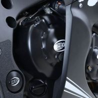 Couvre-carter droit (embrayage) R&G RACING PRO noir pour Kawasaki ZX-10R 11-26