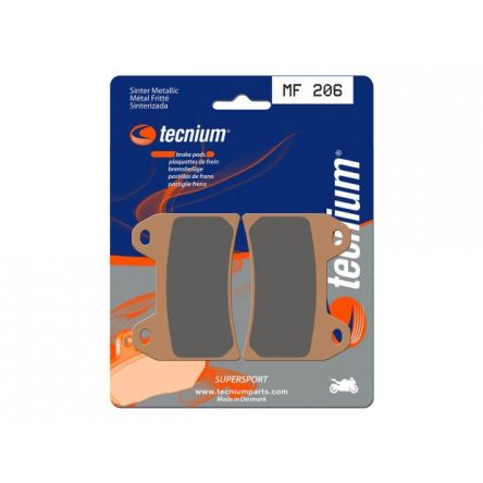 Plaquettes de frein Tecnium Performance MF206