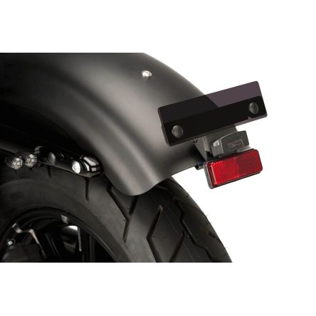 Support de plaque Puig pour Harley Davidson Sportster 09-22/Softail 18-26
