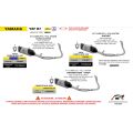 Ligne complète Arrow Pista racing pour Yamaha R7 26 2