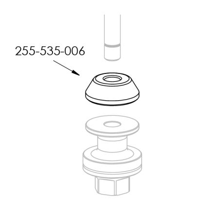 Butée de fin de course d'amortisseur arrière K-Tech 255-535-006