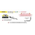 Silencieux Arrow Indy Race Evo embout carbone pour Honda CB1000 GT 26 1