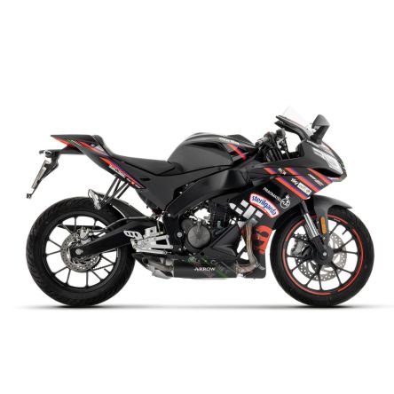 Ligne complète Arrow Thunder pour Aprilia RS125 25-26
