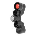 Commodo droit racing Jetprime pour Kawasaki ZX-6R 09-15 2