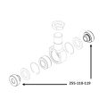 Entretoise de roulement 10.00x33.00mm 255-110-119 K-Tech pour amortisseur 0