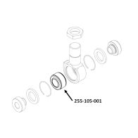 Rotule d'amortisseur 14.00x26.00x15.00w K-Tech 255-105-001