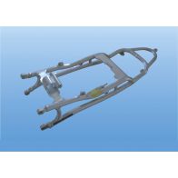 Boucle arrière racing Motoholders Kawasaki ZX6R 09-16