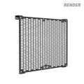 Grille de protection de radiateur Racing Pro R&G pour CFMoto 675 NK/SR-R 25-26 1