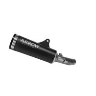 Silencieux Arrow Rebel homologuée embout alu dark pour Kawasaki Z900RS 26