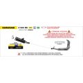 Silencieux Arrow Rebel homologuée embout alu dark pour Kawasaki Z900RS 26 1