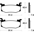 Plaquettes de frein Tecnium racing MCR512 0