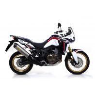 Silencieux Arrow Race-Tech embout carbone pour Honda CRF1000L Africa Twin 16-19
