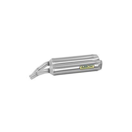Silencieux Arrow Street Thunder embout acier pour Yamaha R1 04-06