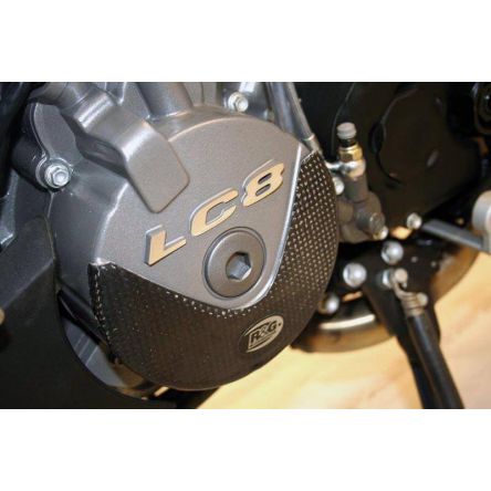 Protection carter gauche carbone R&G KTM Adventure 990 03-05/Superduke 990 05-12/SM 990 08-10