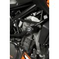 Tampons de protection R&G KTM Duke 125 11-20/Duke 200 12-20/390 Duke 13-20 0