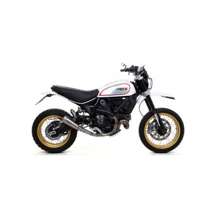 Silencieux Arrow Pro-Race Titane pour Ducati Scrambler Desert Sled 17-20