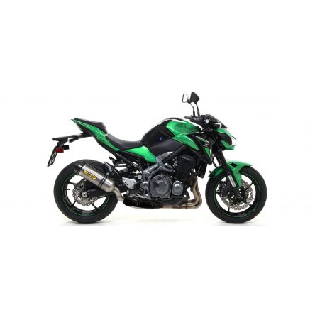 Silencieux Arrow Race-Tech embout carbone pour Kawasaki Z900 17-24
