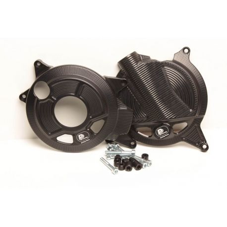 Protection de carter en aluminium PP Tuning pour Kawasaki Ninja 400 18-22