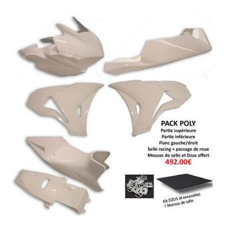 Carénage poly Sebimoto Yamaha R3 14-17